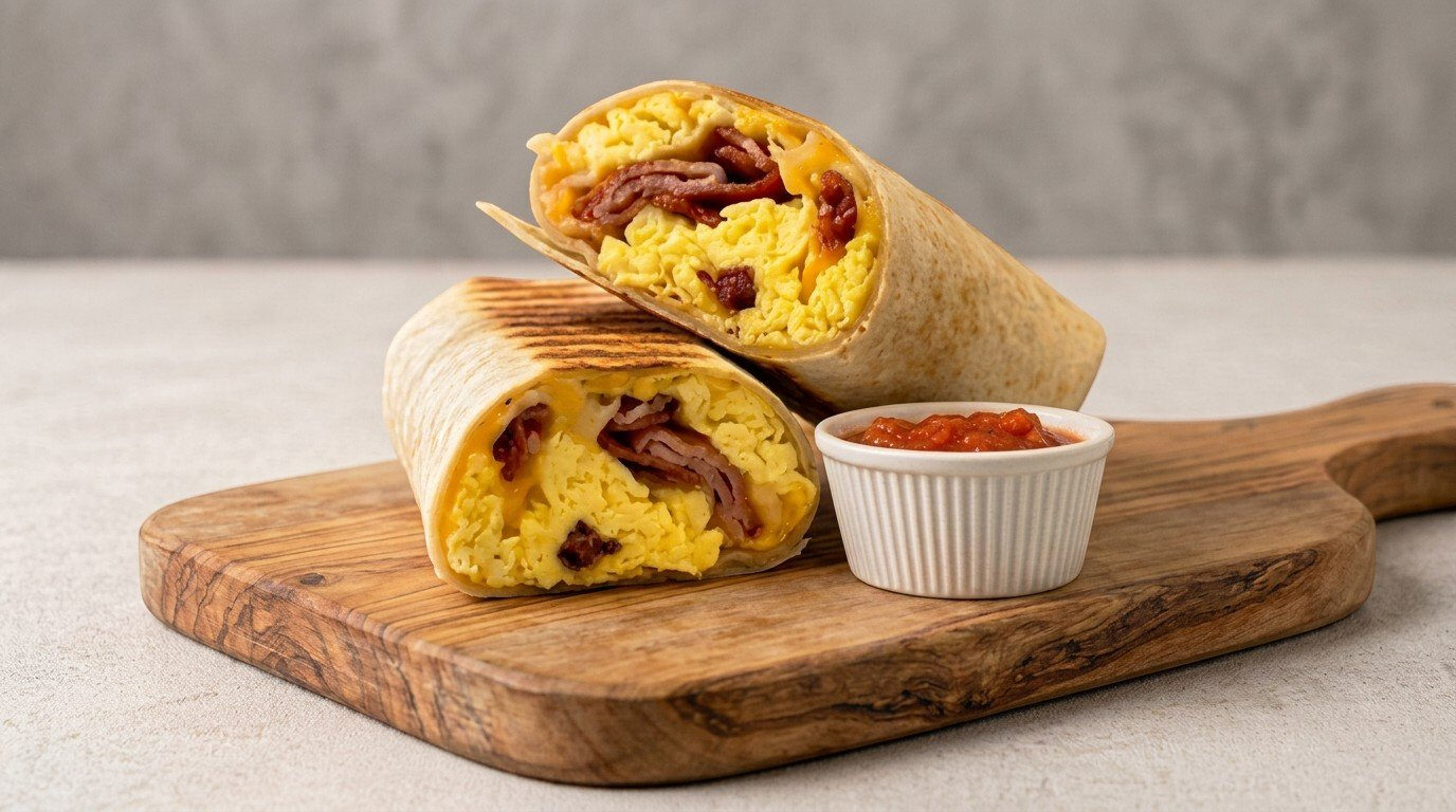Bacon, Egg and Cheese Wrap